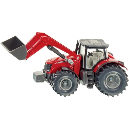Traktorek Massey Ferguson z ładowarką model metalowy SIKU S1985
